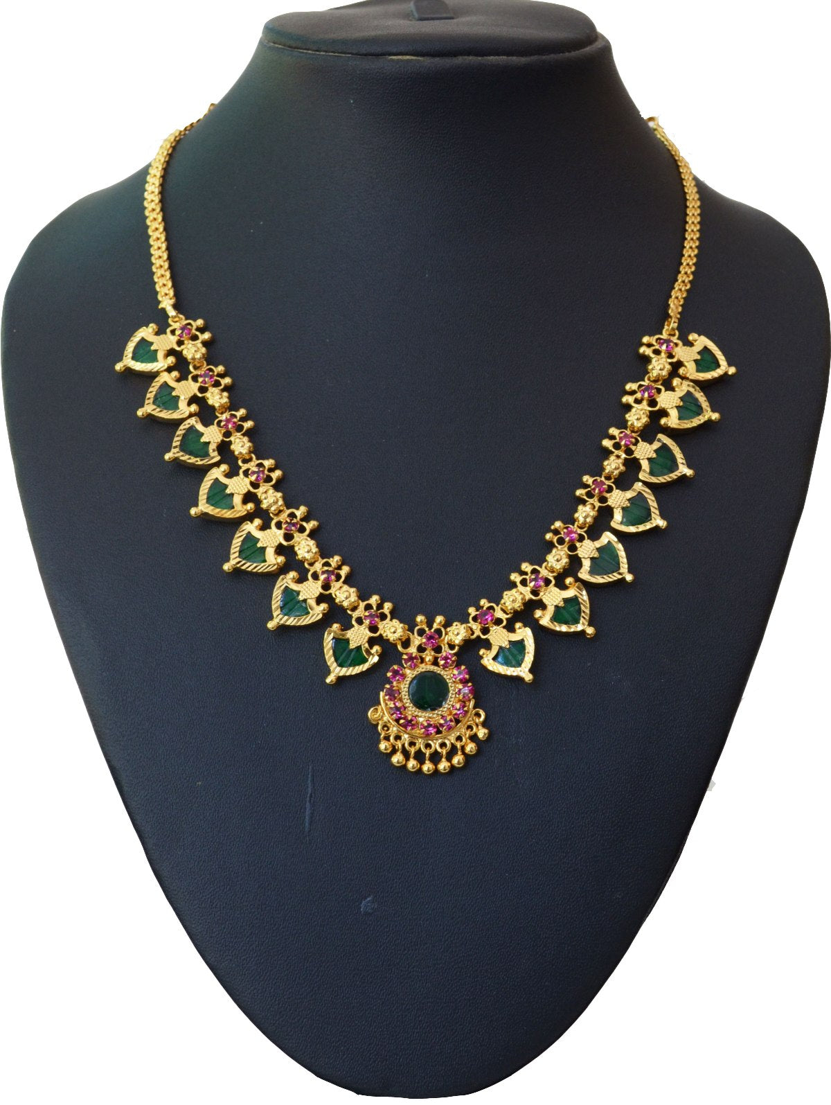 Green deals palakka necklace