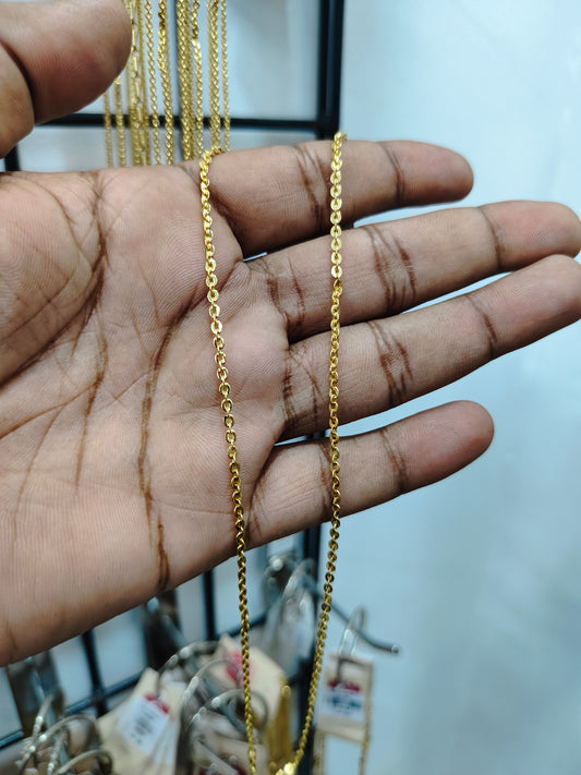 Gold Plated 18 INCH Chain