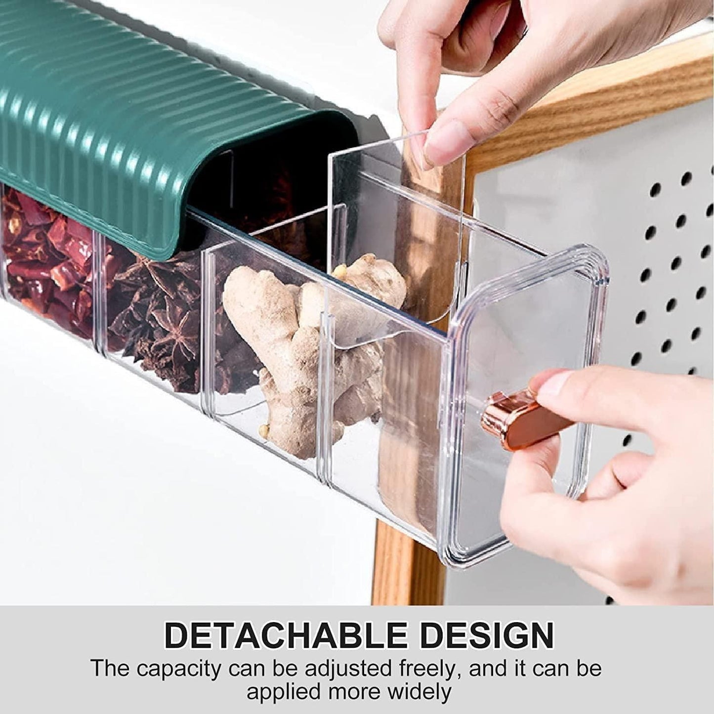 Clear Wall Mounted Drawer Organizer