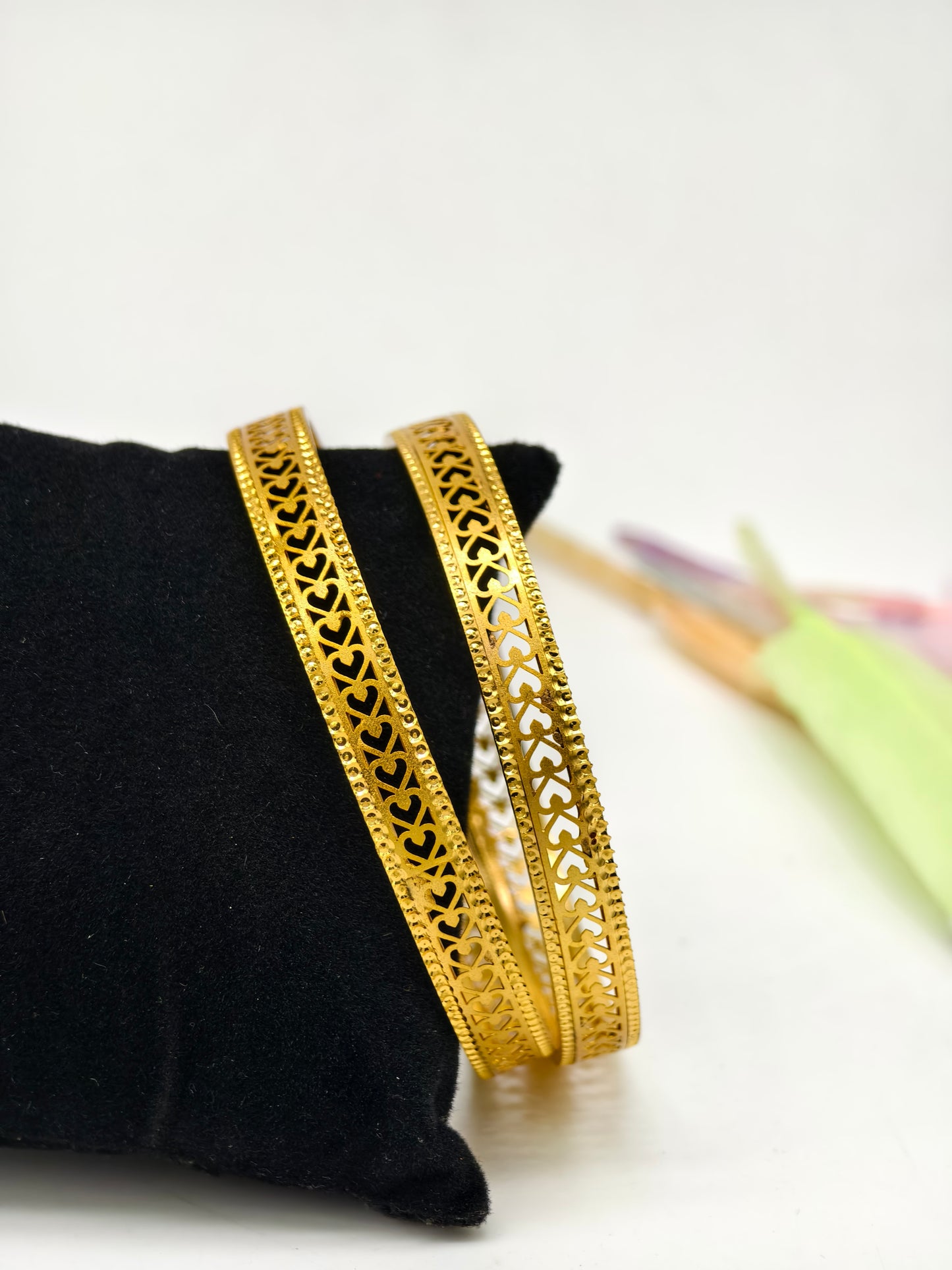 Gold Plated Bangles P110