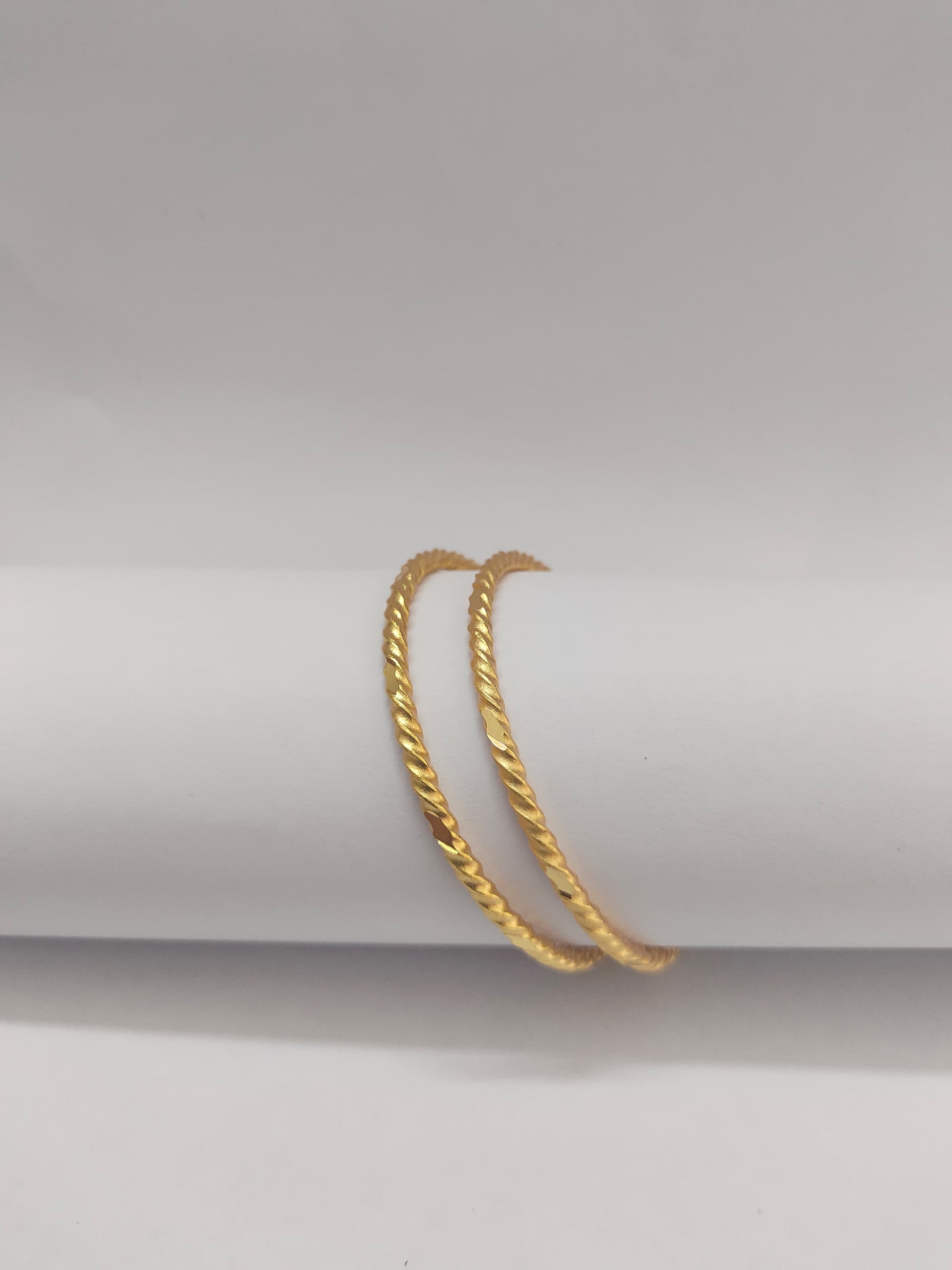 Stylish Micro Plated Bangles with a Sleek Finish – Sparsh Jewellery